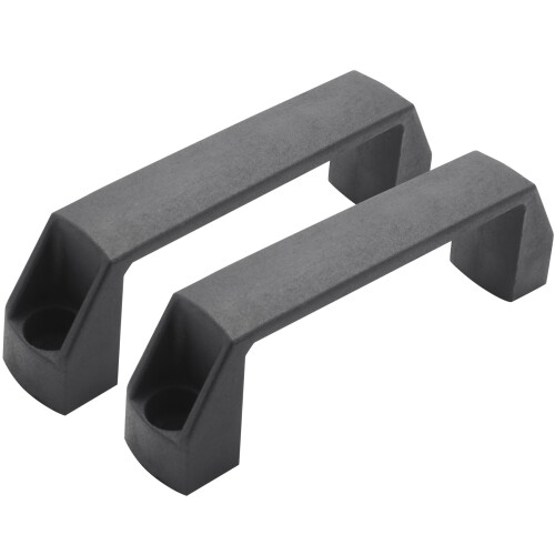 Cabinet Drawer Door Plastic Handle Pull Knob 120mm 4.7" 2 Pcs