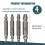 4X Screw Extractor Drill Bits Guide Set Broken Bolt Remover Easy Out #1 #2 #3 #4 3