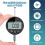 Digital Dial indicator DTI 0.01mm/.0005" Range 0-25.4mm/1" Clock Gauge 3