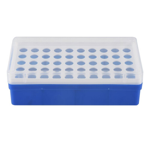 Laboratorio Lab Plastic 50 Sockets 1.5ml Centrifuga Tube Contenitore Supporto Stand