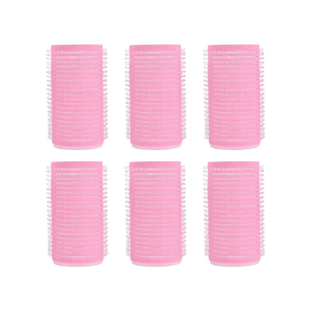6x  Self Grip Hair Rollers Cling DIY Hair Curlers 3cm