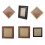 Square Thick Pine Wood Photo Frame Wall Picture Frame (White,8 Inch) 6