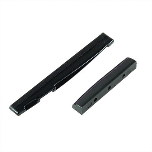 1 Satz Akustische Gitarre Stegstift Sattel Mutter Teile (Schwarzes) 2