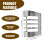 Toast Rack Bread Holder 4 Slice Slots Bread Loaf Stand Stainless Steel Tool Cooling Grid Bread Rack 5