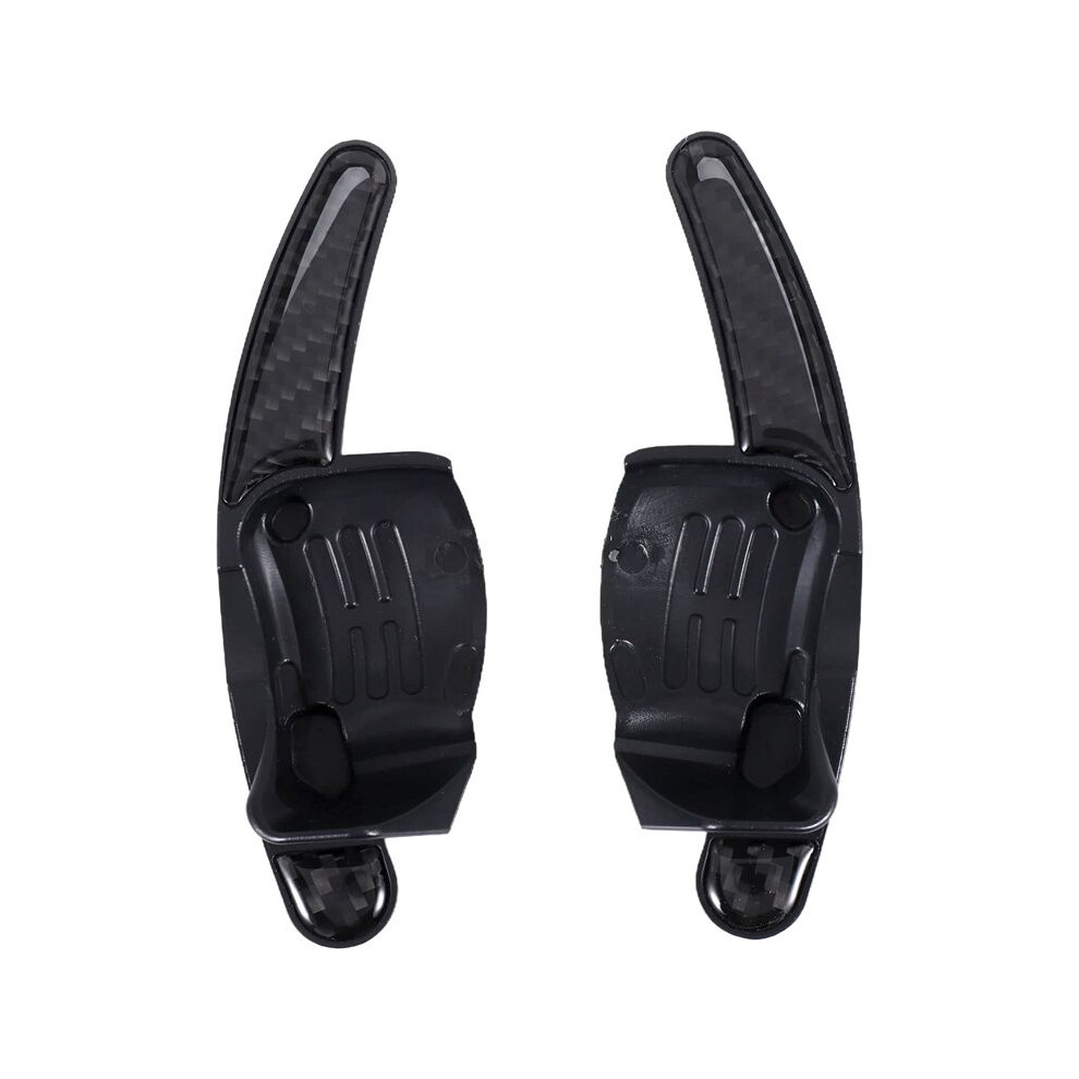 Steering Wheel Shift Paddles Fit For 6 Mk6 Vi R20 Cc Carbon Fiber 6033713352511