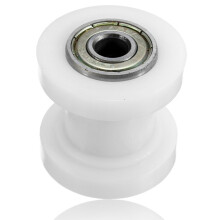 Catena Retrofit Per Moto Fuoristrada Ruota Tendicatena Per Catena Pignone Adatta Per Xr Crf Klx110 (Bianca)
