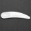 100pcs  Cosmetic Spatula Scoop Disposable White Plastic Mask Spatula Spoons 5