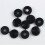 screw cap cup washer hinged cover black ( pack of 50 ) 3