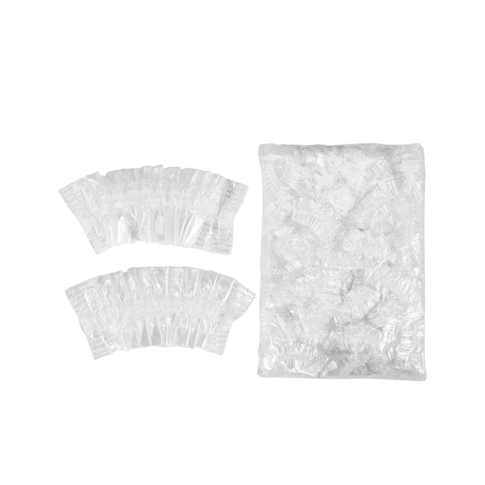100Pcs Disposable Bath Shower/Dyeing Hair Ear Guard, Waterproof Ear Protector Cover Caps for Salon/Home Use