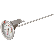 Handy 8 Inch Probe Deep Fry Meat Turkey Thermometer with 2 Inch Dial Stainless Steel for BBQ Grill Pot Pan Kettle 50-550(1 Piece) Vacuun Cartridge