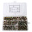 Threaded Inserts Nuts, Wood Insert Assortment Tool Kit, M4/M5/M6/M8 Furniture Screw Inserts Bolt Fastener(165 PCS) 1