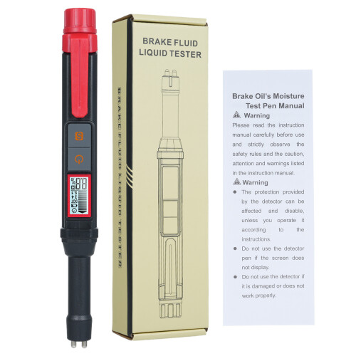 HT663 Bremsflüssigkeitstester, 2AAA, 2042430mm Schwarz 1