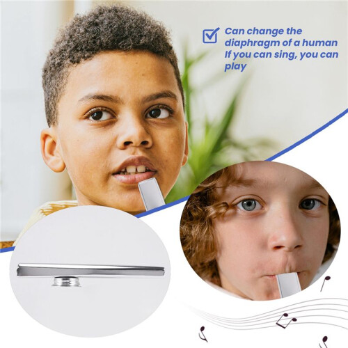 Nuova lega di alluminio argento Kazoo 1
