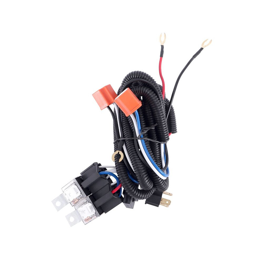H4 Negative Switched Led Headlight Lamp Bulb Relay Wiring Harness Plug Kit 6032022759066
