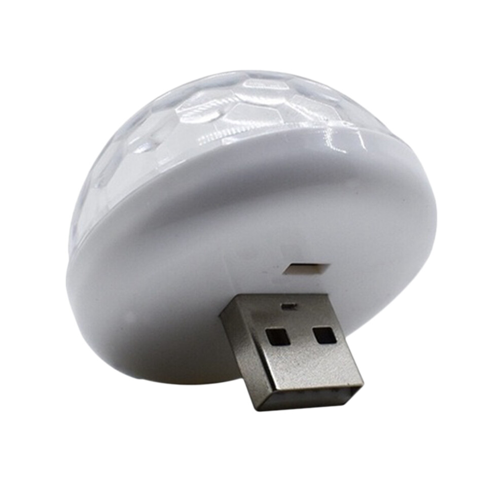 Multi-Color Usb Led Car Interior Ing Lamp Atmosphere Neon Lamps Sound Sensor Dj Light 6032328733845