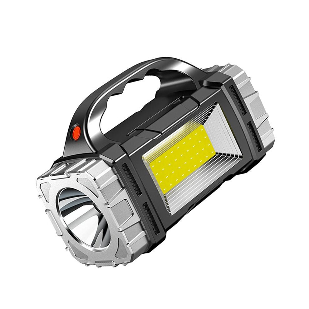 Portable Solar Flashlight Usb Rechargeable Waterproof Handheld Lantern Led Flashlights For Outdoor Camping Hiking 4713329709283