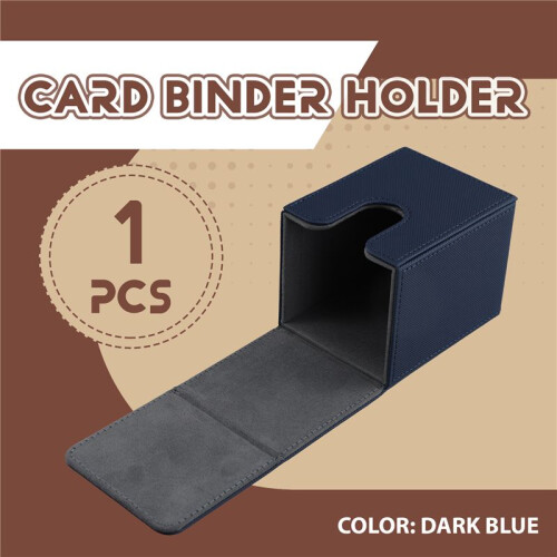 Card Case Deck Box Sleeved Cards Deck Game Box for Yugioh  Binders: 100+, Drak 1