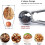 Nutcracker for Walnuts, Kitchen Tool for Nuts, Funnel Walnut Pliers, Sturdy Nut Crackers Opener Tool Walnuts Pecan Nut 4
