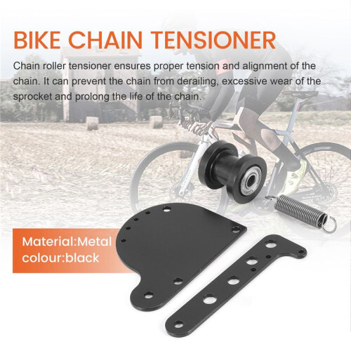 Tensor de Corrente para Bicicleta Motorizada, Tensor de Corrente com Mola CompatíVel com Moto Motorizada 49Cc 66Cc 80Cc 2