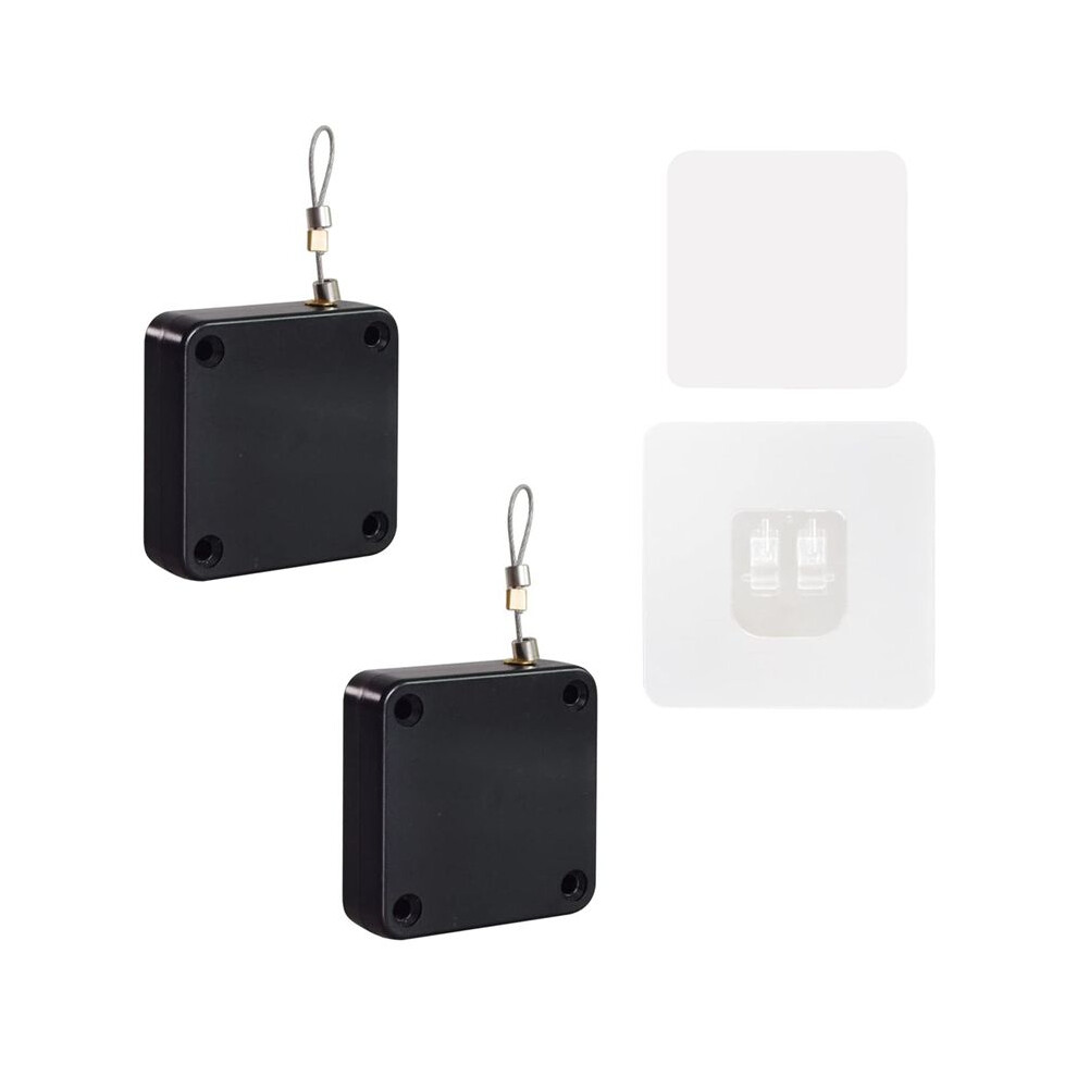 2 Pack Punch-Free Automatic Door Closer, Automatic Door Closer With Tunnel Pull, Door Closer For Home, Office (500G) 6032544057862