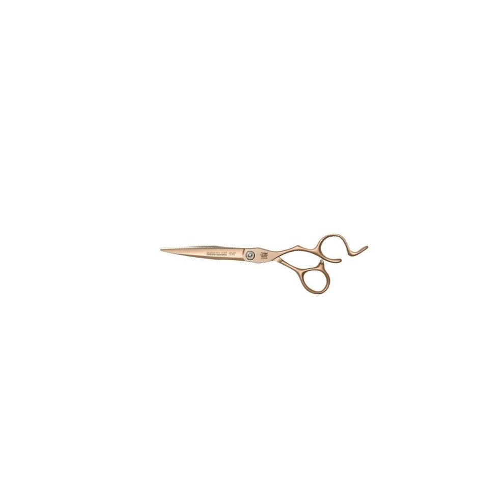 Gold Hairdressing Scissors Dragonfly Line Rose 6,5' Viva Top