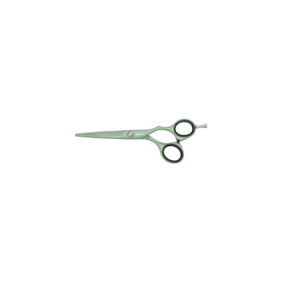 Jaguar Barber Scissors Pastell Plus Crane Matcha 5.5" Line - More No.1 White