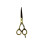 Barber scissors ERGO LUX 5.5" GOLD 1