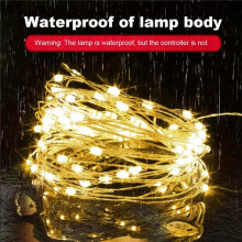 DIY Christmas Sound Sensor with LED String Decorative Lights Christmas Music Speaker for Party Xmas Tree Deco Colorful
