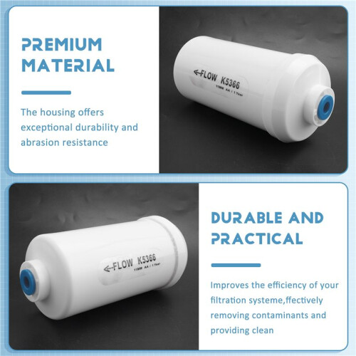 2 Pcs Replacement Fluoride Water Filter K5366 Compatible with Gravity Water Filtering System Purification Elements 2
