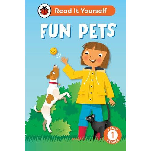 Fun Pets Read It Yourself Level 1 Early Reader by Ladybird Hardcover B