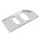 Car Styling Chrome Ignition Device Key Hole Frame Keyhole Decorative Cover for  XC60 2012-2017 Interior Accessories 1