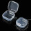 36 Pieces Rectangle Clear Plastic Containers Transparent Beads Storage Containers Jewelry Storage Box 3