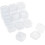 36 Pieces Rectangle Clear Plastic Containers Transparent Beads Storage Containers Jewelry Storage Box 1