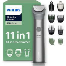 Rasaerba tutto-in-uno - PHILIPS - MG5951/15 - 11 accessori - Lame auto-affilanti - 120 min di autonomia