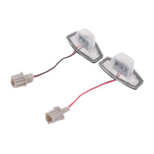 2x Error Free Led License Plate Light Lamp For Crv Fit Jazz Crosstour