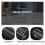 100Pcs Clear Plastic Test Tubes with White Screw Caps Sample Containers Bottles Push Caps 12X75mm 3