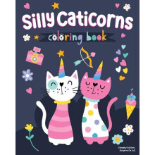 Silly Caticorns Coloring Book by Clorophyl Editions Paperback Book