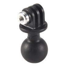 Adaptateur de Base à TêTe SphéRique  TréPied Portable pour  Hero 8 7 6 5 CaméRa Sjcam Osmo Action pour Montures de RAM Moto