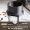 Replacement Coffee Machine Funnel for  Luxe Cafe ES601& ES601C Coffee Handle Powder Ring 3