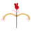 2Sets Plastic Cloth Cupid Bow and Arrow Costume Set for Party Use 1