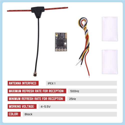 ELRS 2.4GHz  ExpressLRS Receiver Long Range Control High-Performance Low Latency Compatible with RC Drone Modules 1