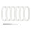 6Pack Gaskets Replacement Seal 3.94inch O-Ring Blender Replacement for  Blender BL480 BL680 BL910 CT680 1