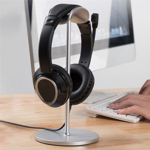 Supporto per Cuffie Elegante Supporto per Cuffie Antiscivolo per AirPods Max//per //// Ecc. Argento 2