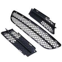 Front Lower Bumper Grilles Cover and Fog Light Lamp Cover For- 3 Series E90 E91 2006-2008 51117134074 51117134081