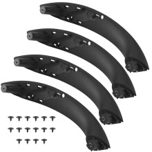 Accessori Auto per Serie 3 F30 316D 318D F31 320I 325D 11-19 Porte Interne Maniglia Pannello Coperchio Rivestimento (Nero)