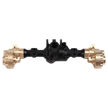 RC Car Upgrade Brass Rear Axle Housing for 1/10 104006 104010 104020 104026 RC Car Upgrade Accessories