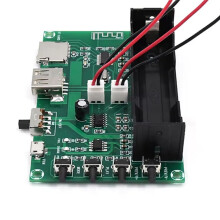 XH-A150 PAM8403 Amplifier Audio Board 5Wx2 Lithium Battery Sing Machine USB TF-Card Dual Channel Speaker