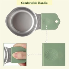 Ensemble de Tasses à Mesurer Magnétiques en Acier Inoxydable, Tasses à Mesurer en Métal Robuste pour Ingrédients Secs et Liquides (Multicolores)