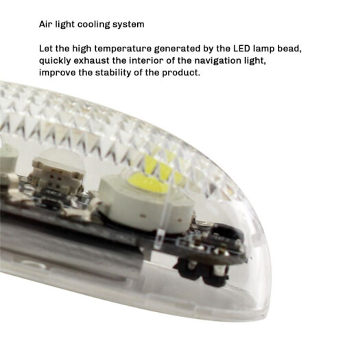 3PCS V3 Waterproof Aerial Light LED Light Fixed Wing FPV RC Aircraft Traversing Machine Night Flight Light 2