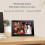 Porta-Retratos de 10,1 Polegadas 1 + 32G 1280X800 WiFi Porta-Retratos Digital Desktop Video Player Plugue Dos EUA 5